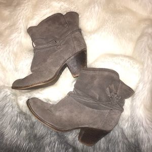 MIA Dani Tassel Boot in Gray